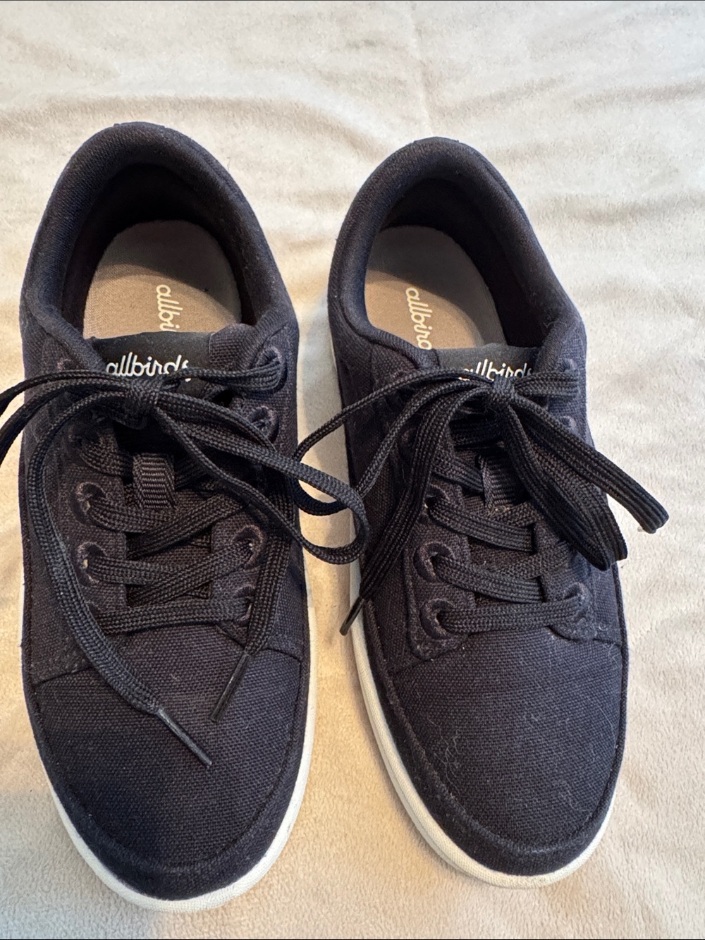 Allbirds Women’s Black Casual Lace-Up Sneakers